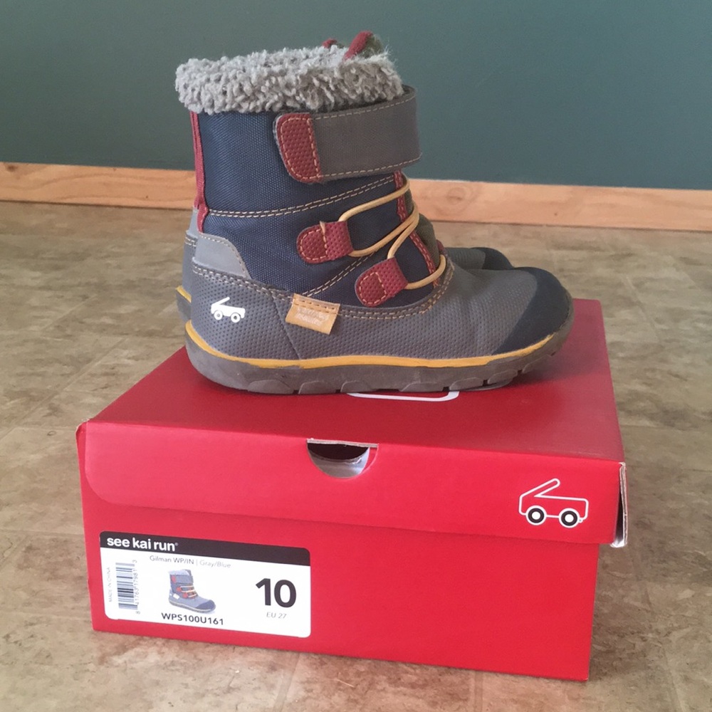 See Kai Run - Gilman Waterproof Boot - Boys 10